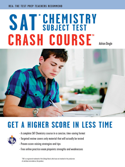 Title details for SAT Subject Test: Chemistry Crash Course by Adrian Dingle - Available